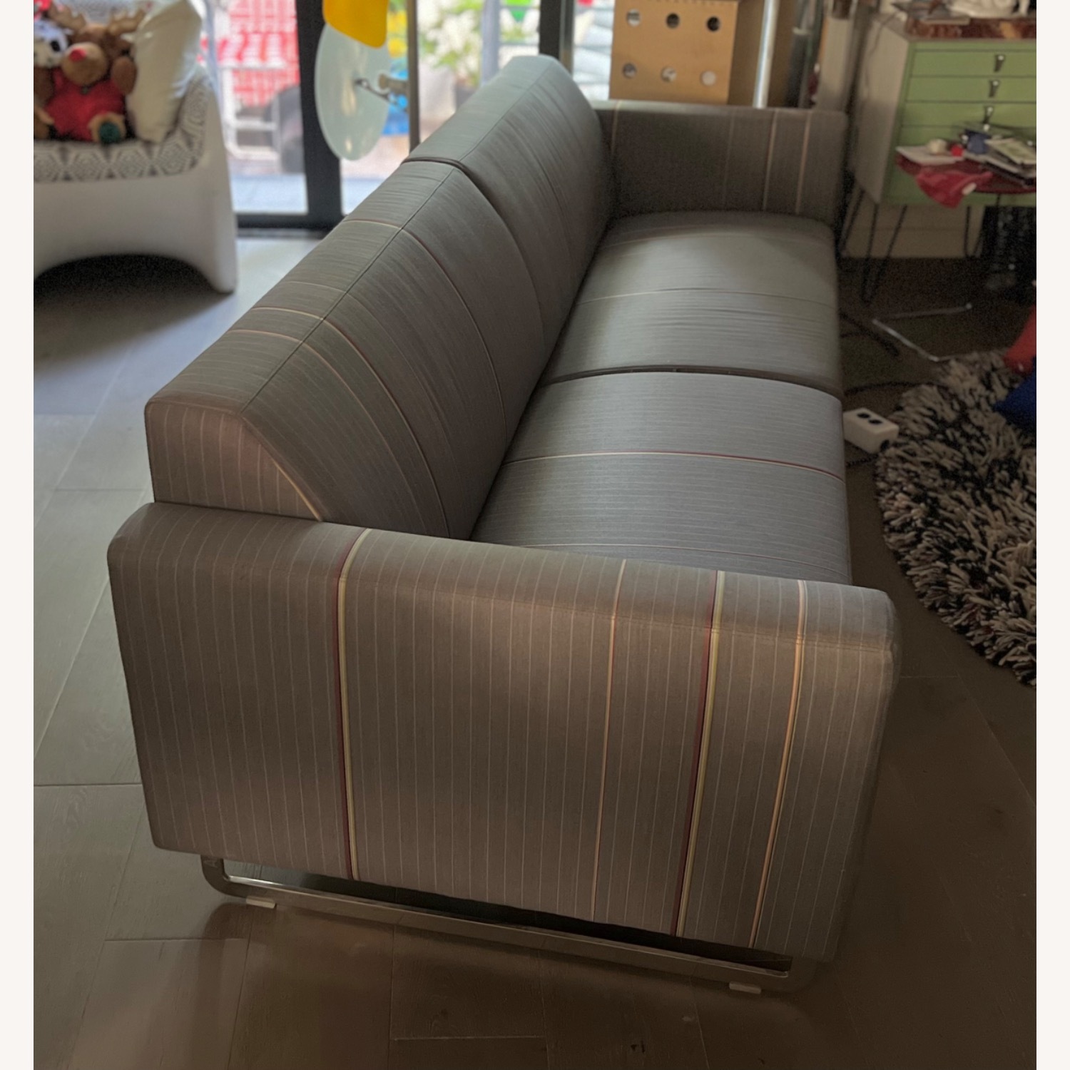 Artifort Paul Smith Gray Wool 3-seat Modern Sofa - image-26