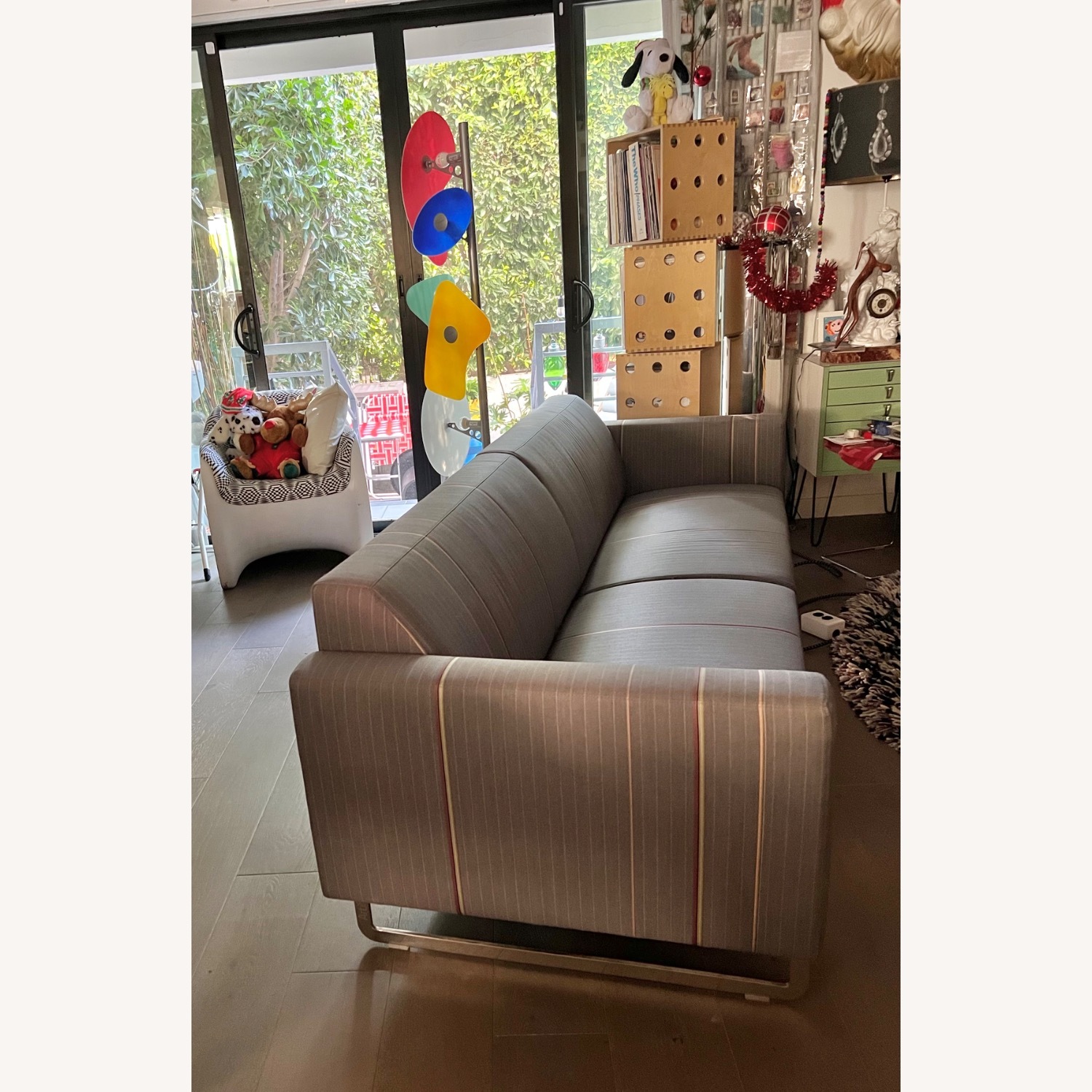 Artifort Paul Smith Gray Wool 3-seat Modern Sofa - image-25