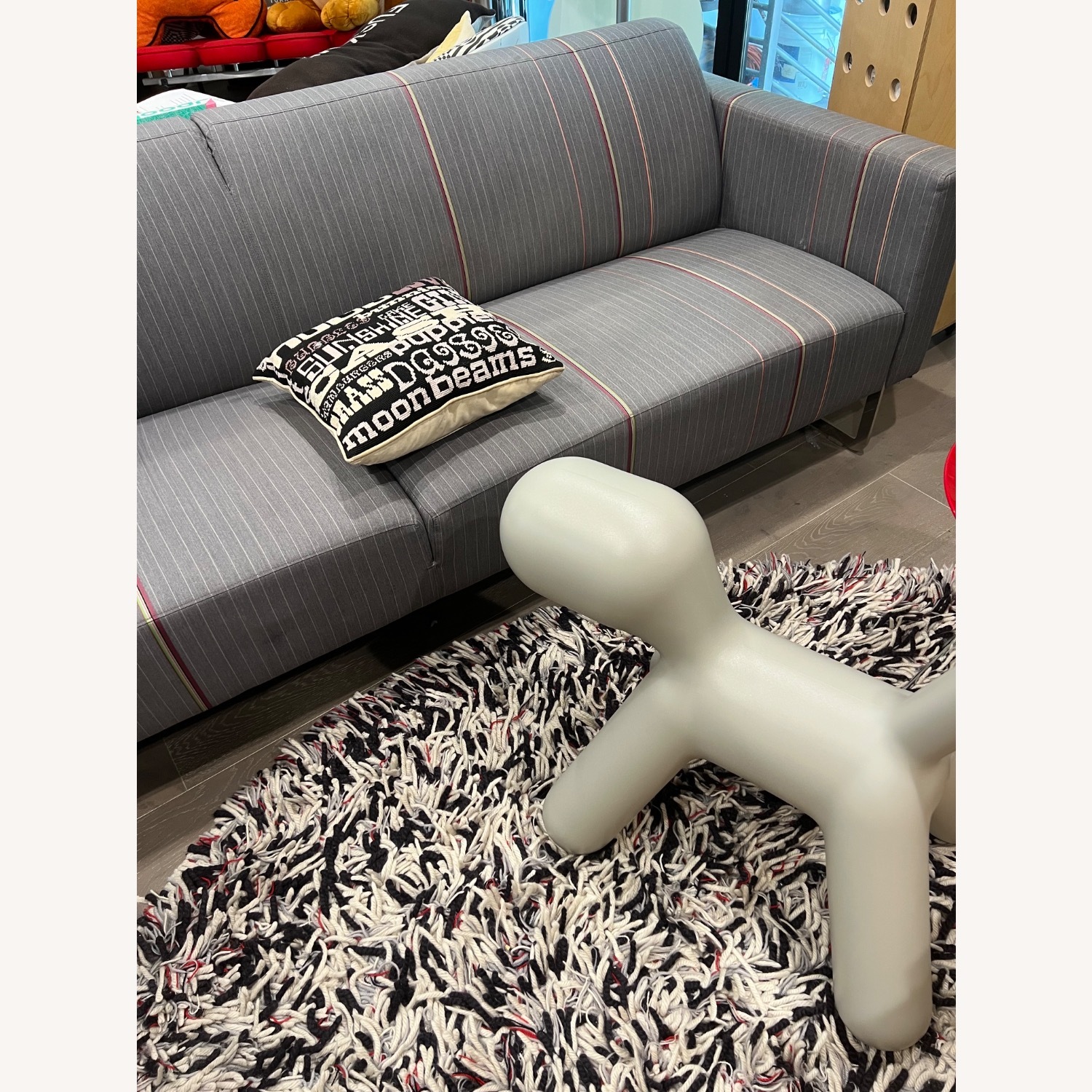 Artifort Paul Smith Gray Wool 3-seat Modern Sofa - image-4