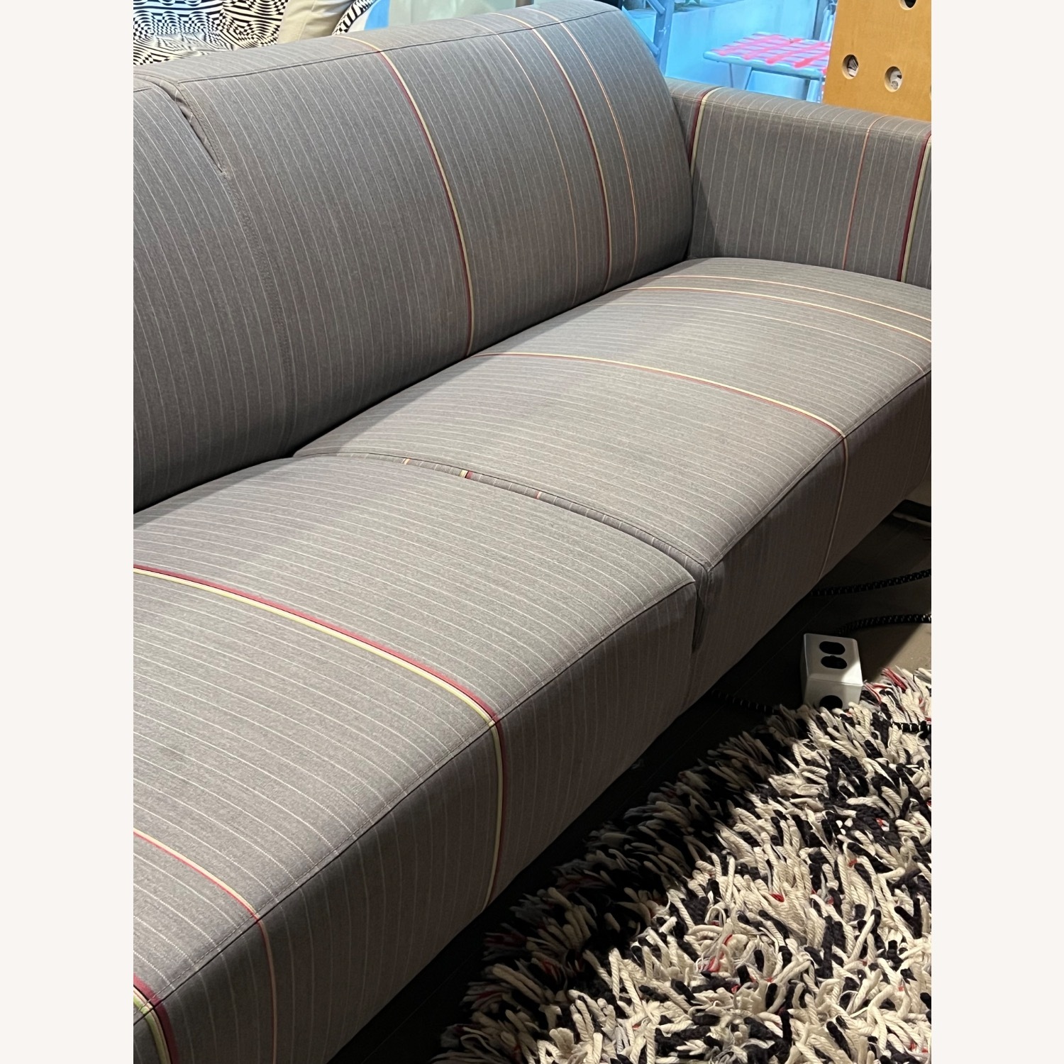 Artifort Paul Smith Gray Wool 3-seat Modern Sofa - image-13