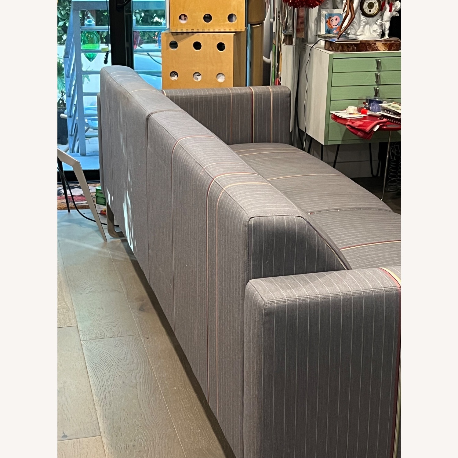 Artifort Paul Smith Gray Wool 3-seat Modern Sofa - image-9