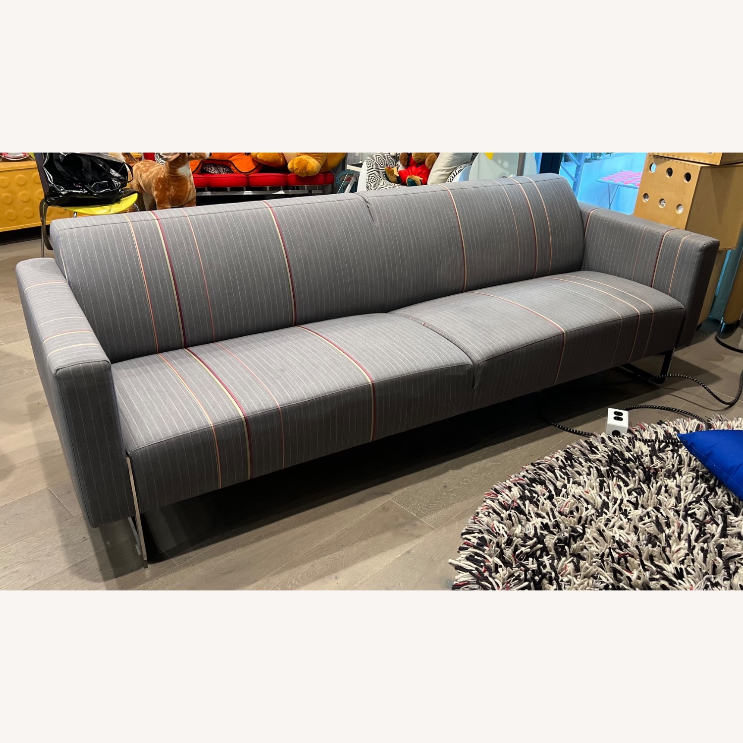 Artifort Paul Smith Gray Wool 3-seat Modern Sofa - image-21