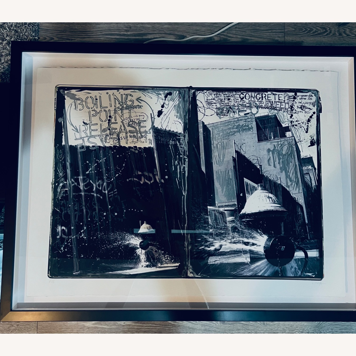 ‘Water the Concrete’ B+W cityscape by Linda Zacks - image-4