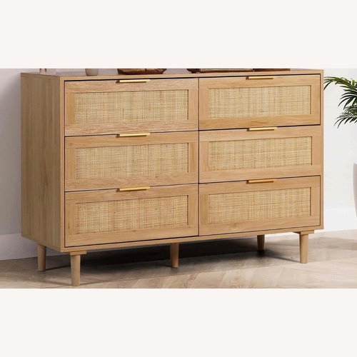 Used Natural Fabric Dresser for sale on AptDeco