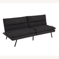 Black Fabric Futon