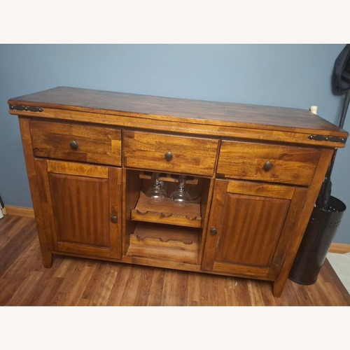 Used Wooden Sideboard Cabinet for sale on AptDeco