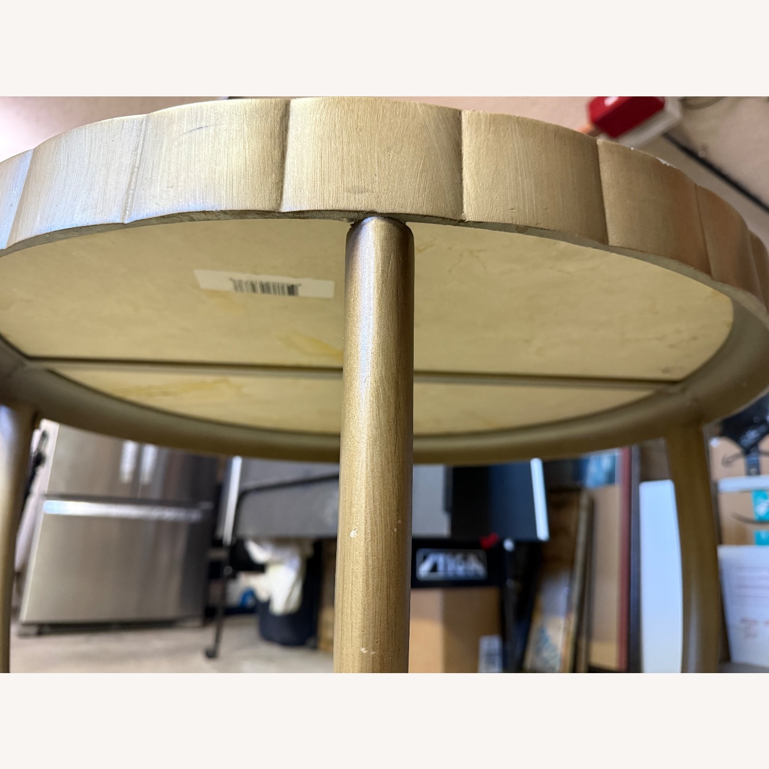 Barbara Barry Designed Marble Top Side Table - image-8