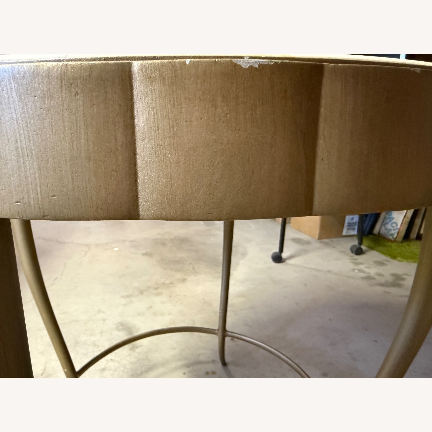 Barbara Barry Designed Marble Top Side Table - image-7