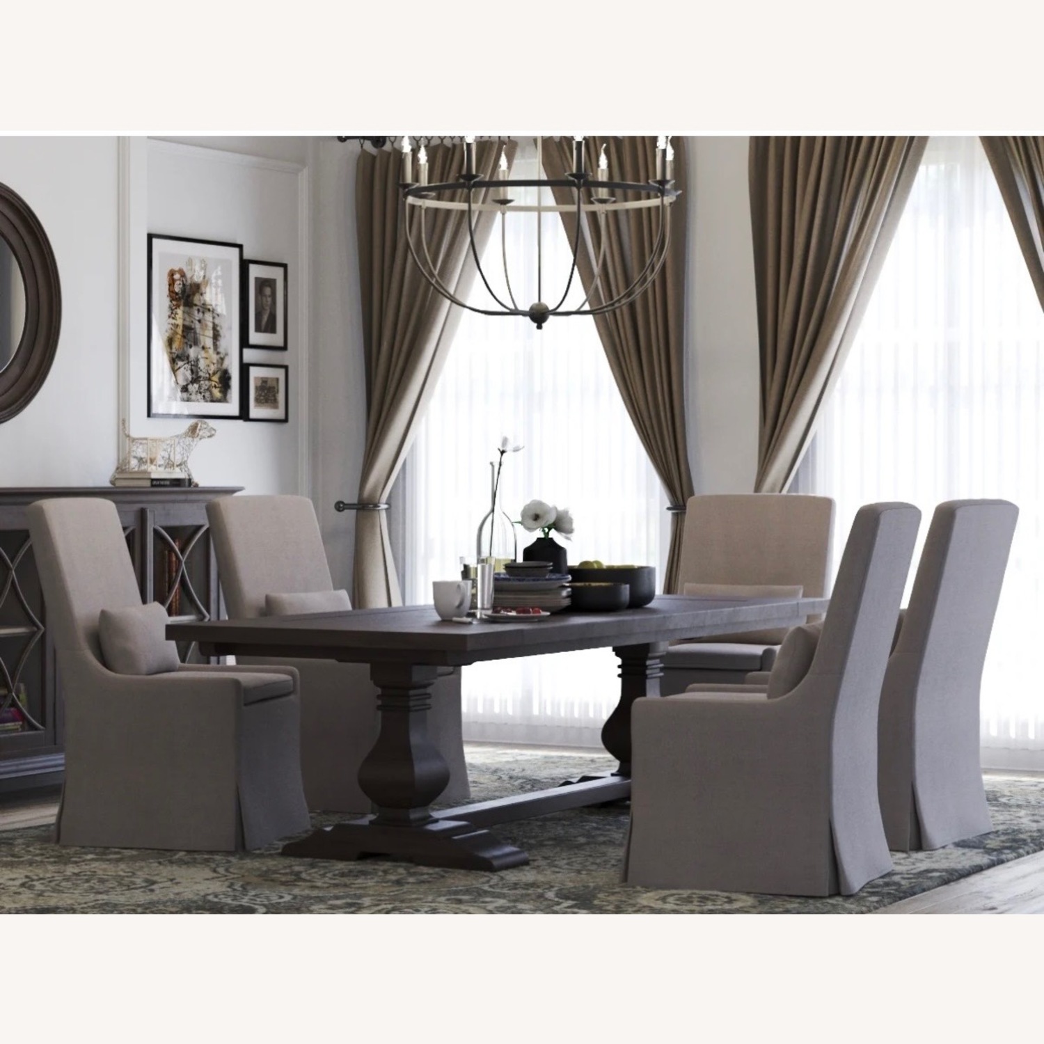 Bramble Sierra Modern Slipcover Collection Chairs - image-5