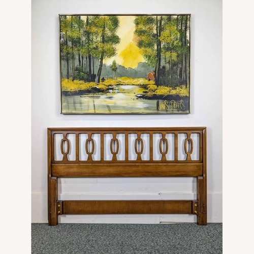 Used MCM Meridian Collection Queen Headboard by Drexel for sale on AptDeco