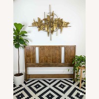 Drexel Woodbriar Dark Brown Wood Headboard