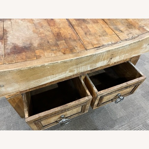 Used Antique Butcher Block With Deep Drawers for sale on AptDeco
