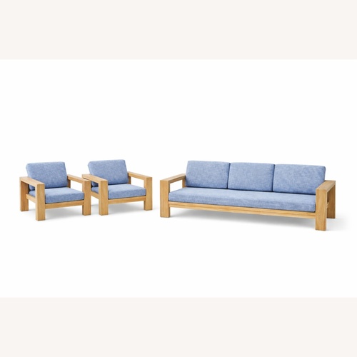 Used Williams Sonoma Home Larnaca Outdoor Furniture Set for sale on AptDeco