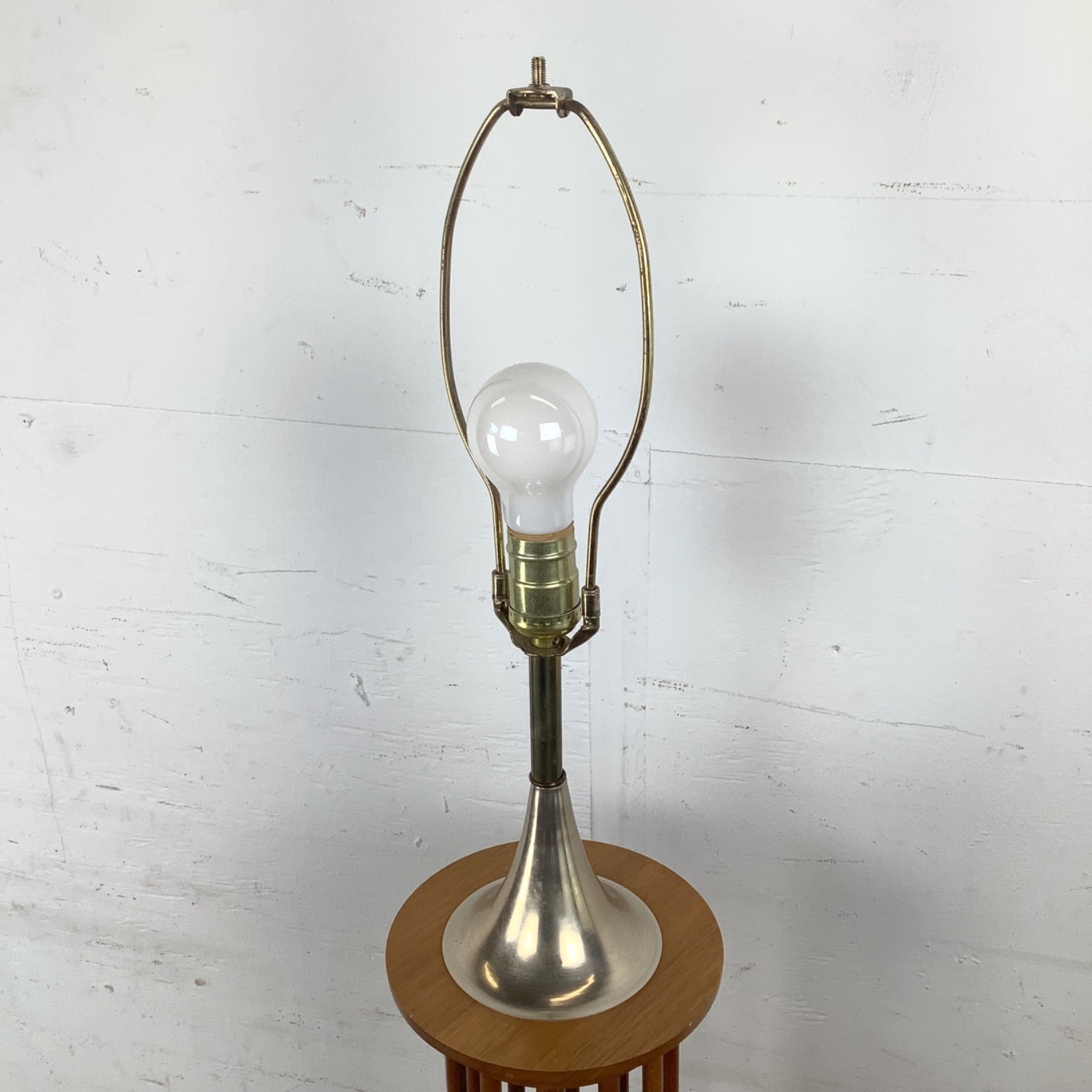 Mid-Century Style Wooden Dowel Table Lamp - image-14