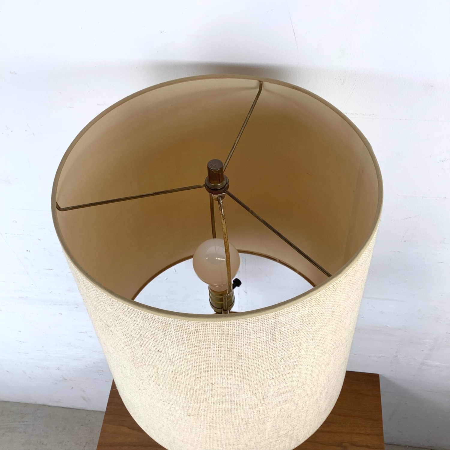 Mid-Century Style Wooden Dowel Table Lamp - image-5