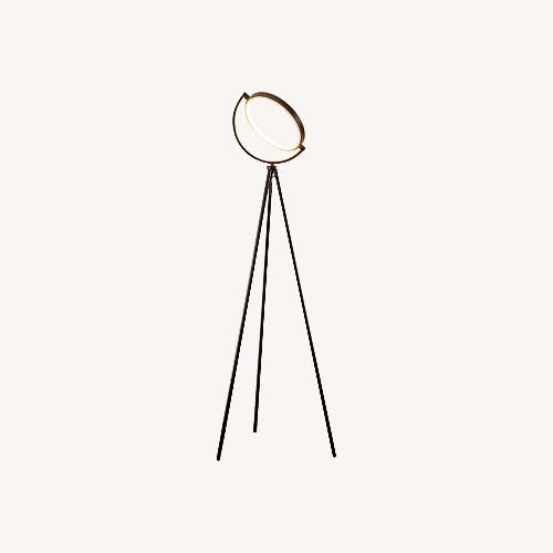 Used Halo Tripod Floor Lamp - 3 Light Temperatures for sale on AptDeco