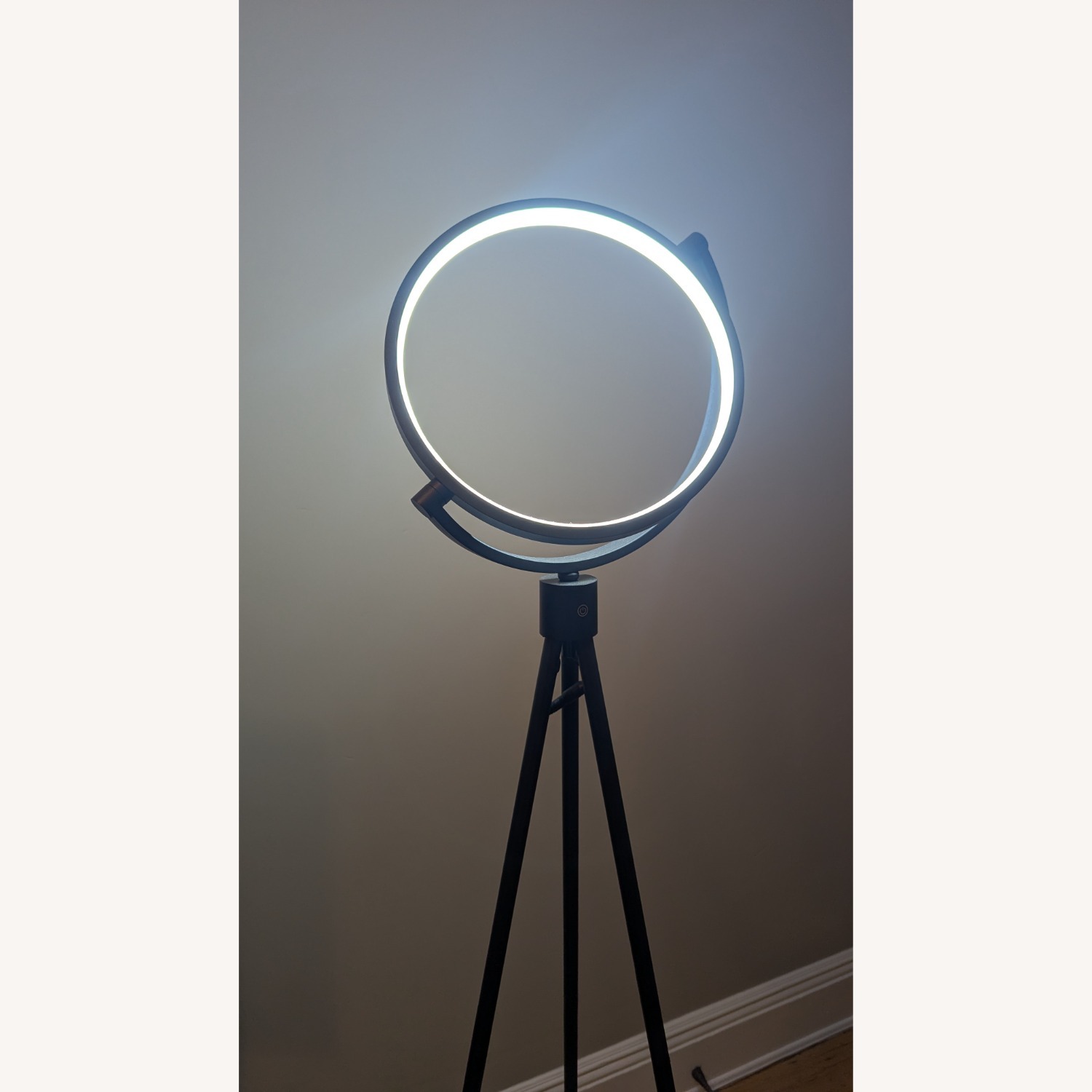 Halo Tripod Floor Lamp - 3 Light Temperatures - image-1