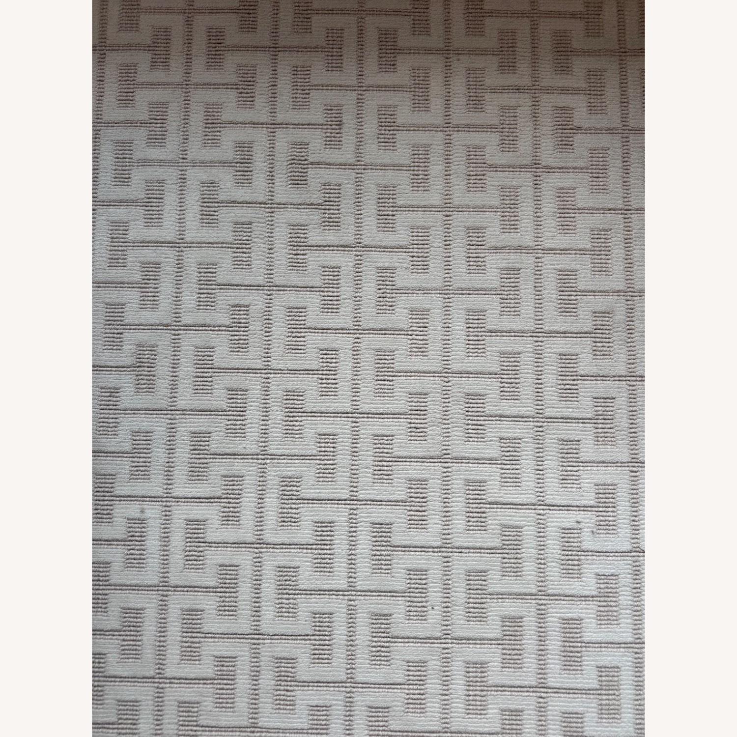 White Fabric Area Rug 10' x 16' - image-2