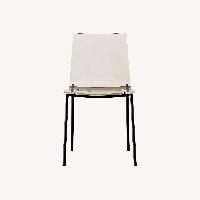 CB2 Chiaro Clear Acrylic Dining Chairs