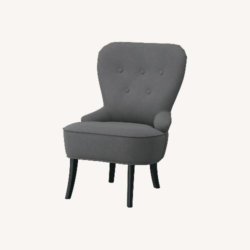 Used IKEA Remsta Dark Gray Accent Chair for sale on AptDeco