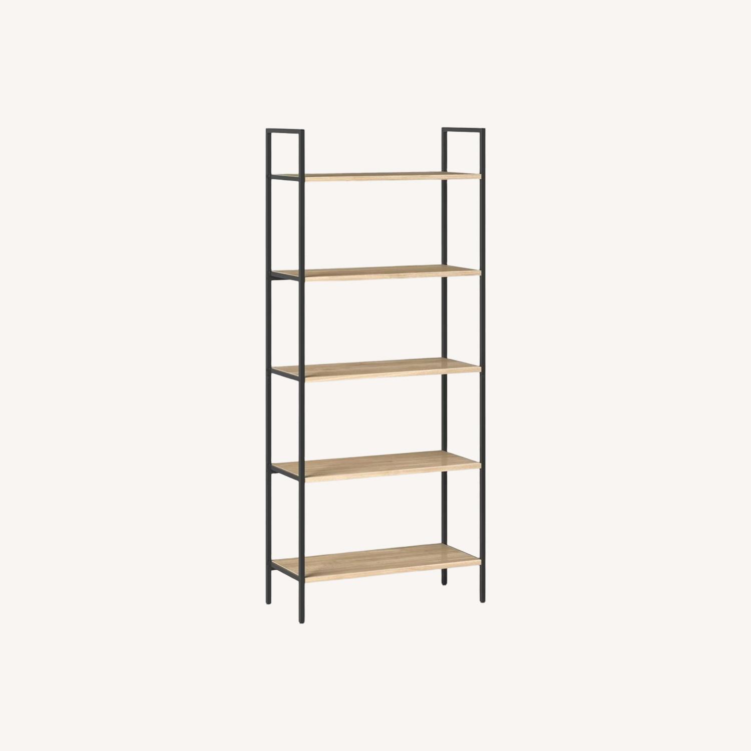 72" Loring 5 Shelf Ladder Bookshelf - Threshold™ - image-0