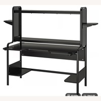 IKEA Fredde Black Gaming Desk