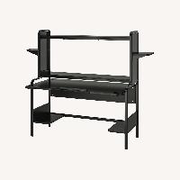 IKEA Fredde Black Gaming Desk