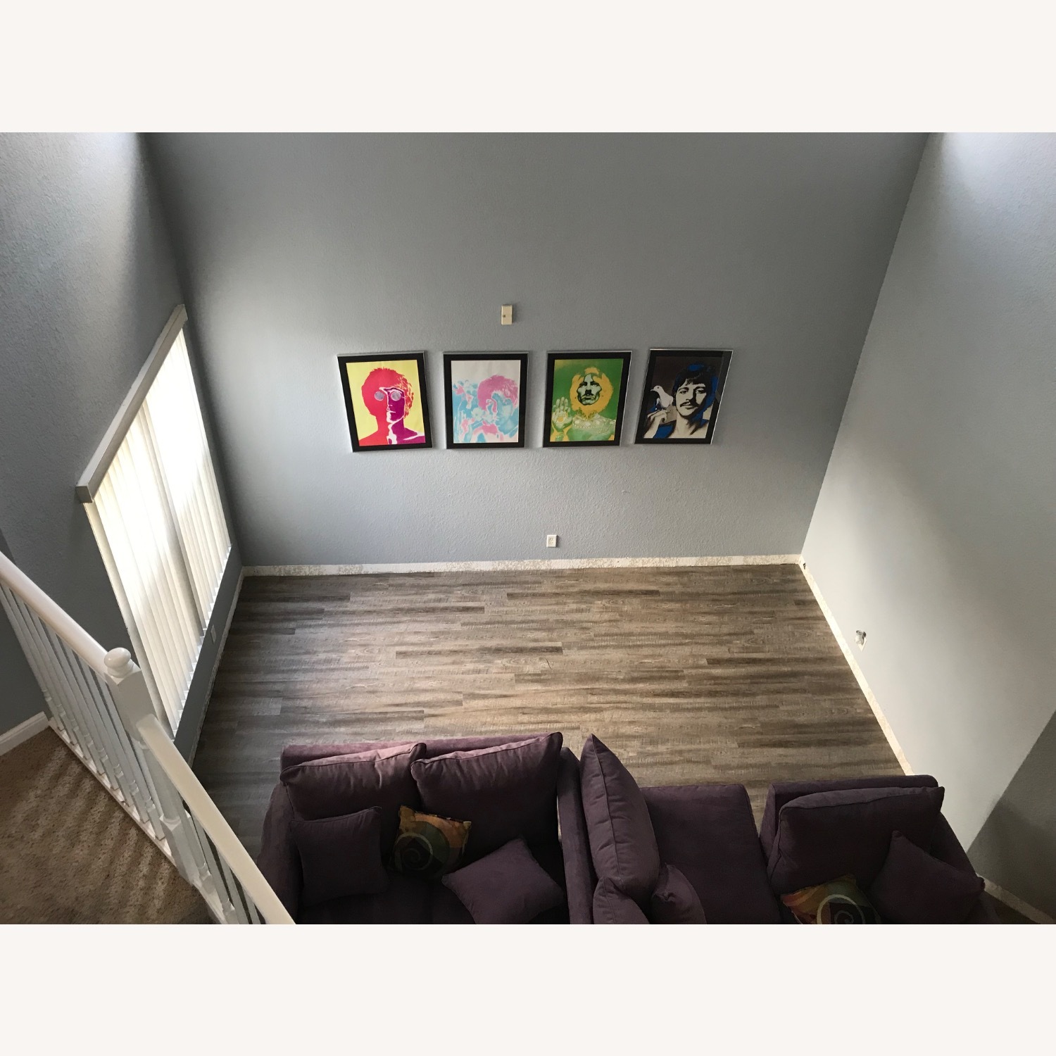 Grape Couch W Chaise - image-2