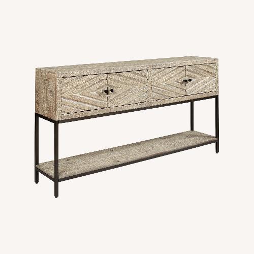 Used Roanley 4 Door Sofa/Console Table for sale on AptDeco