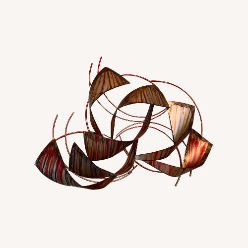 Used Parent Metal Products Natural Metal Wall Decor for sale on AptDeco