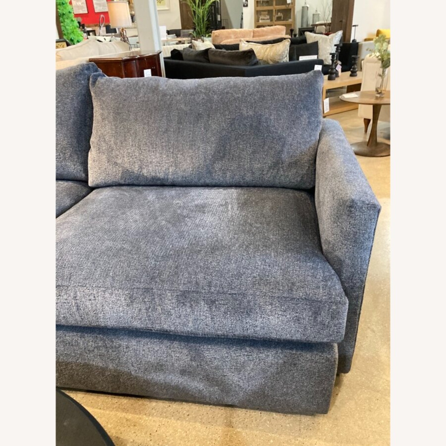 Oversized Down Filled Chenille 4pc Sectional - image-7