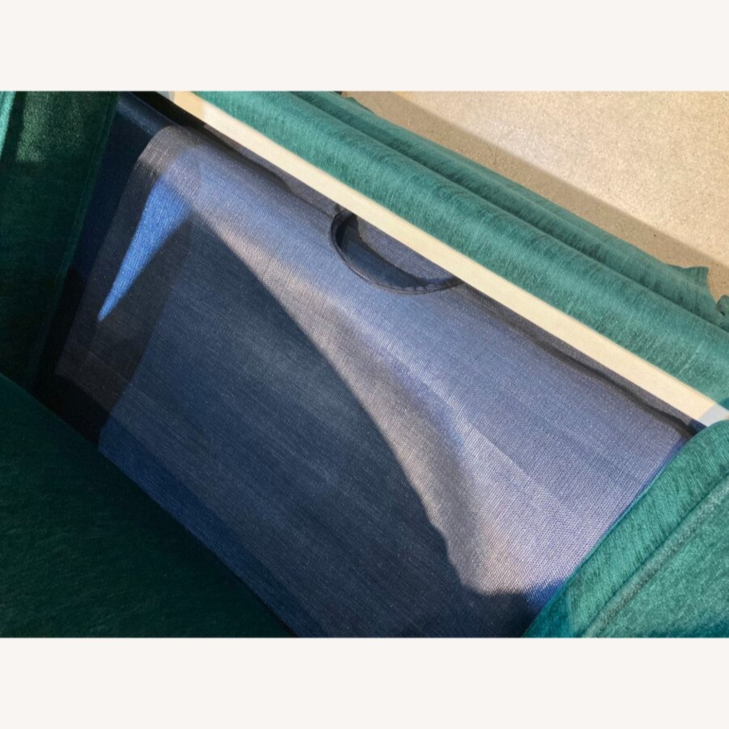 Custom Ashley Manor Queen Sleeper w/ Ottoman Sofa - image-10