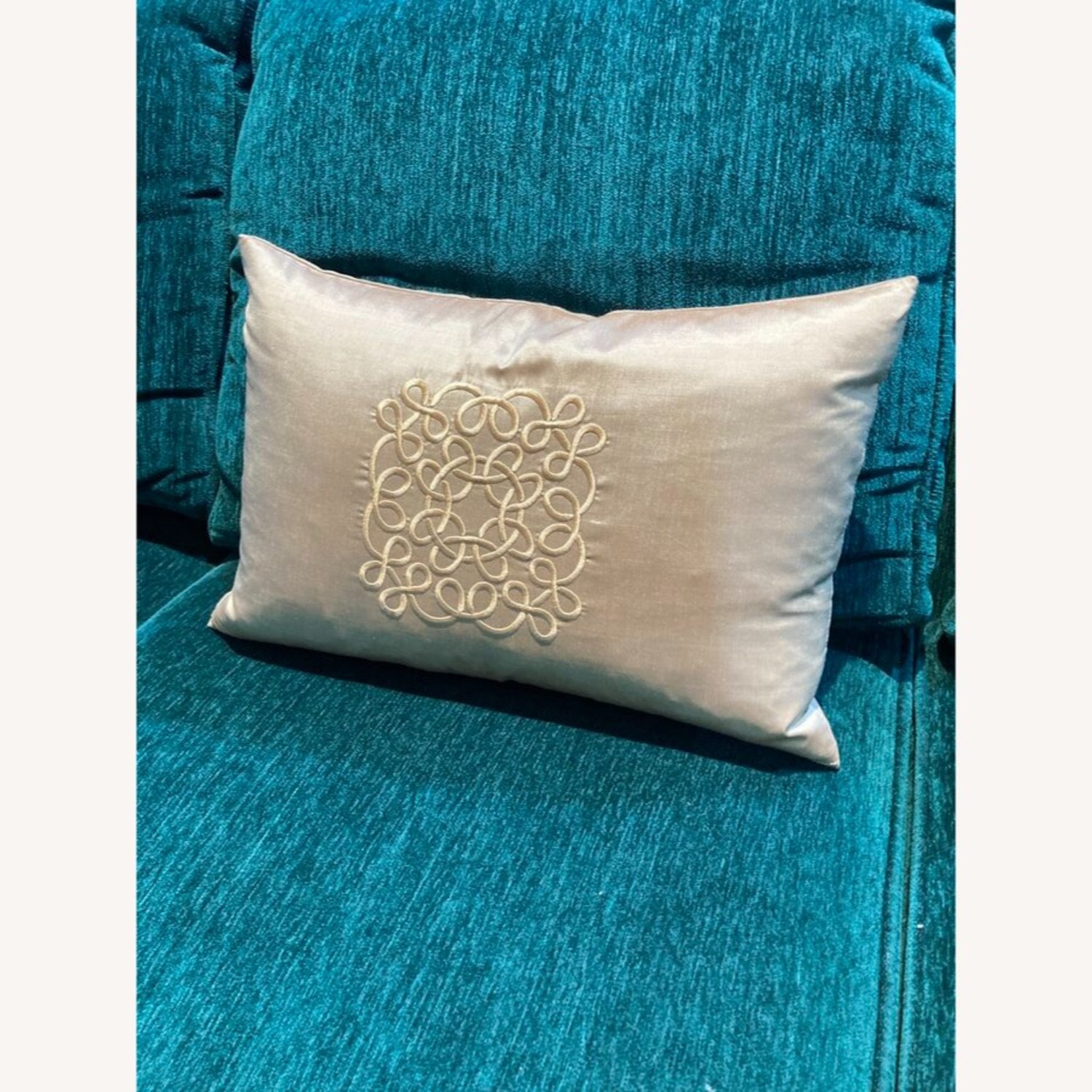 Custom Ashley Manor Queen Sleeper w/ Ottoman Sofa - image-14