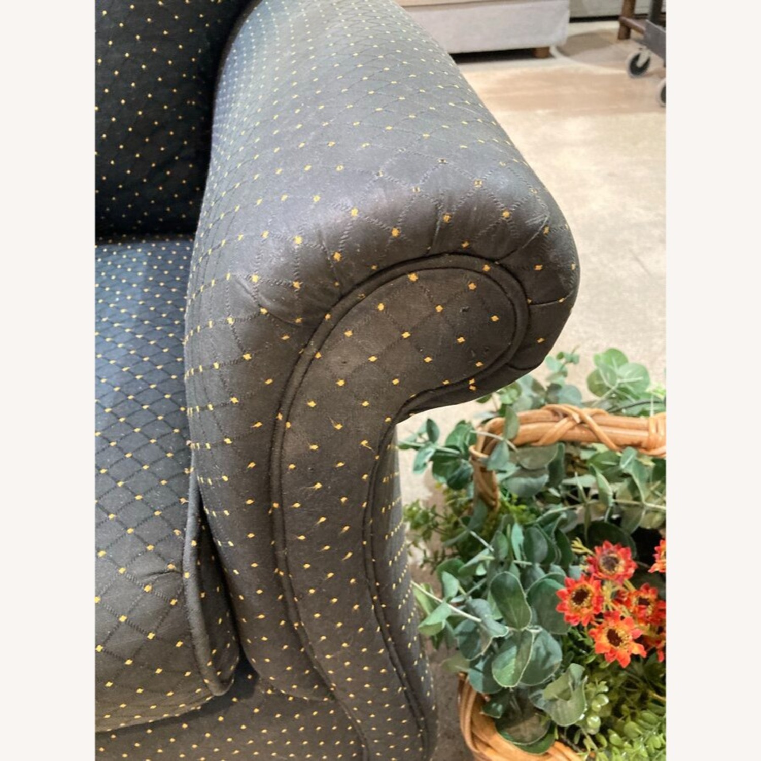 Hancock & Moore Upholstered Fabric Swivel - image-8