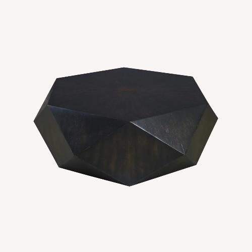 Used Uttermost Volket Black Coffee Table for sale on AptDeco