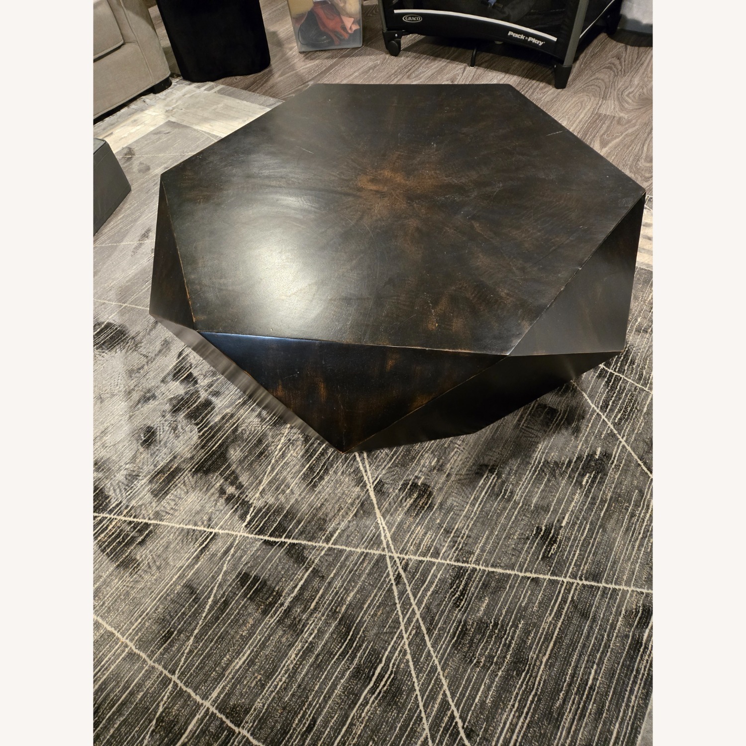 Uttermost Volket Black Coffee Table - image-2