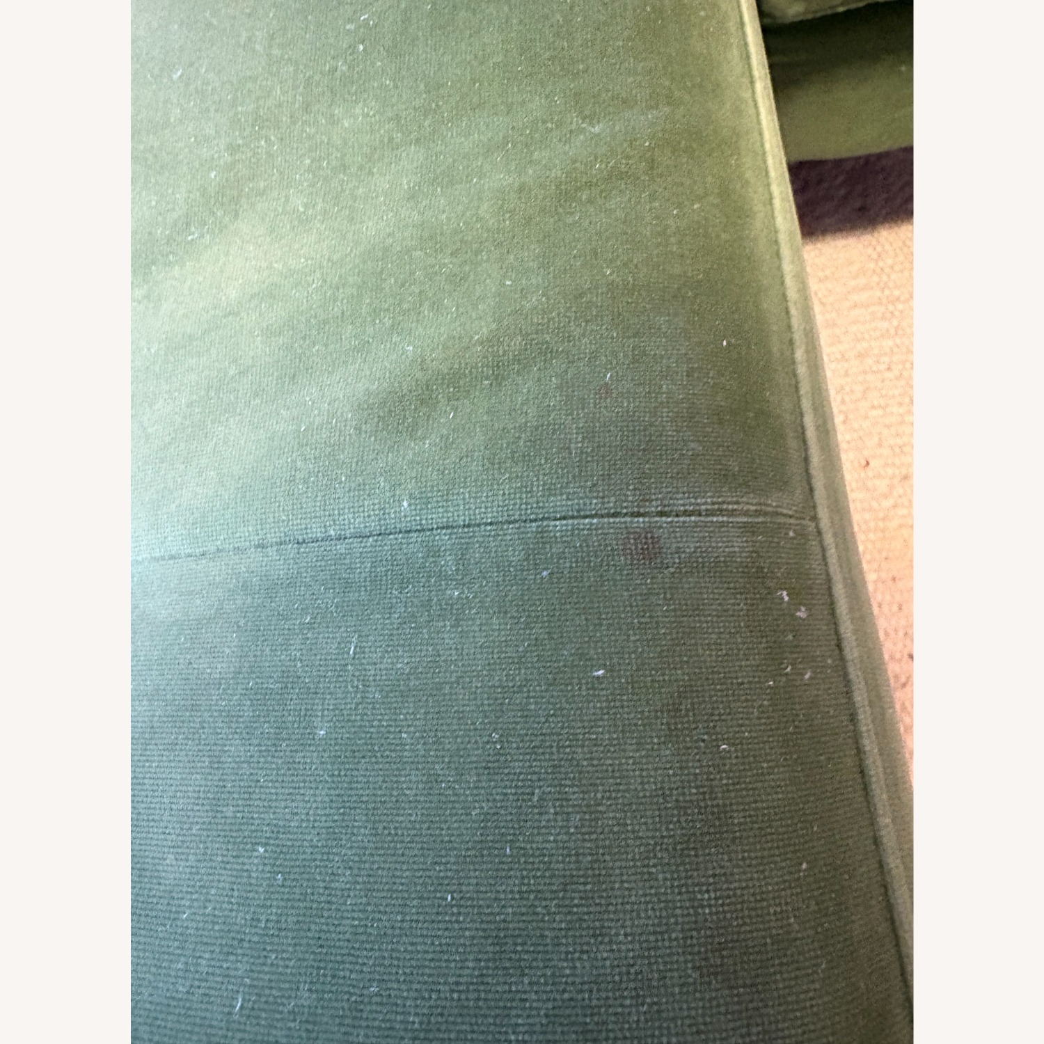 Sven Green Velvet 2 Piece Sectional - image-10