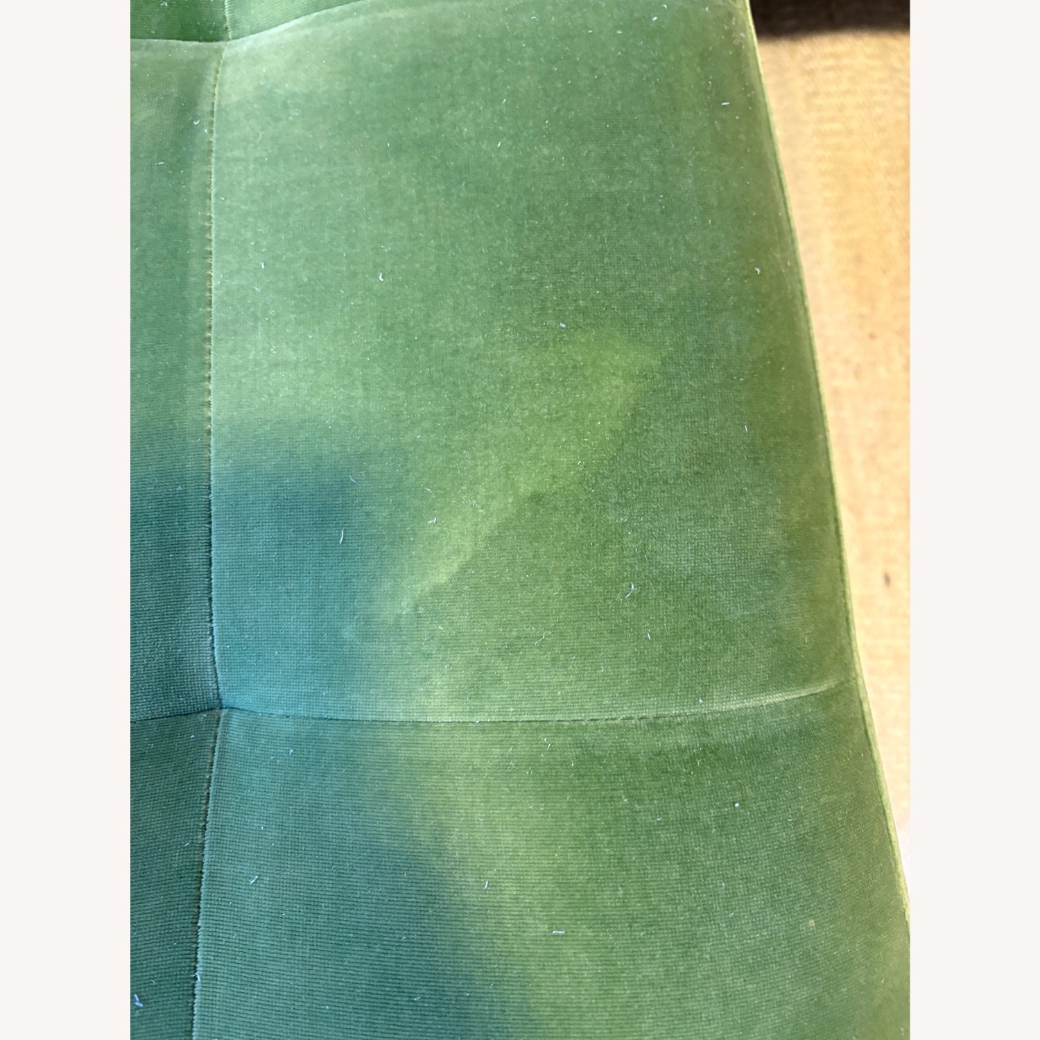 Sven Green Velvet 2 Piece Sectional - image-11
