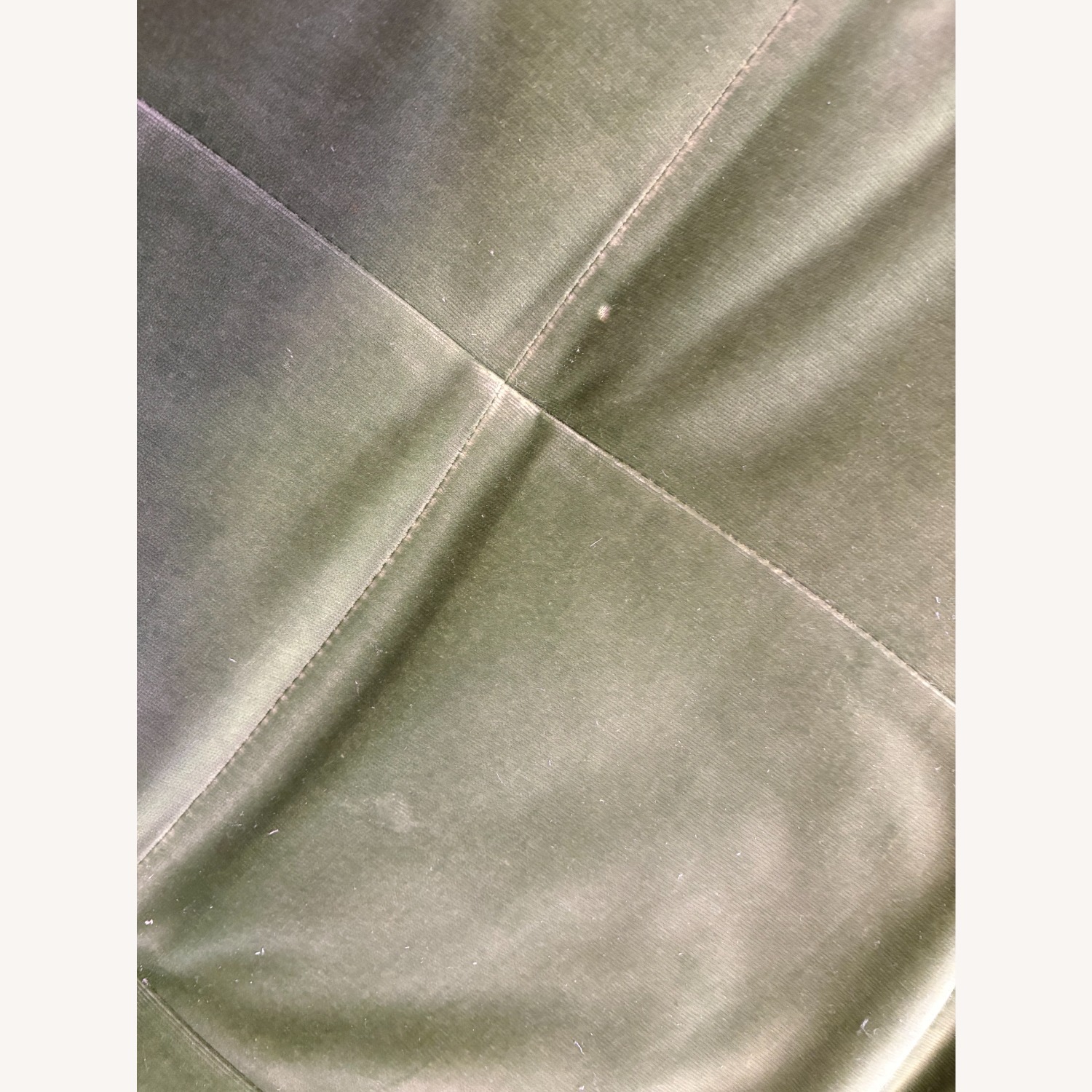 Sven Green Velvet 2 Piece Sectional - image-5
