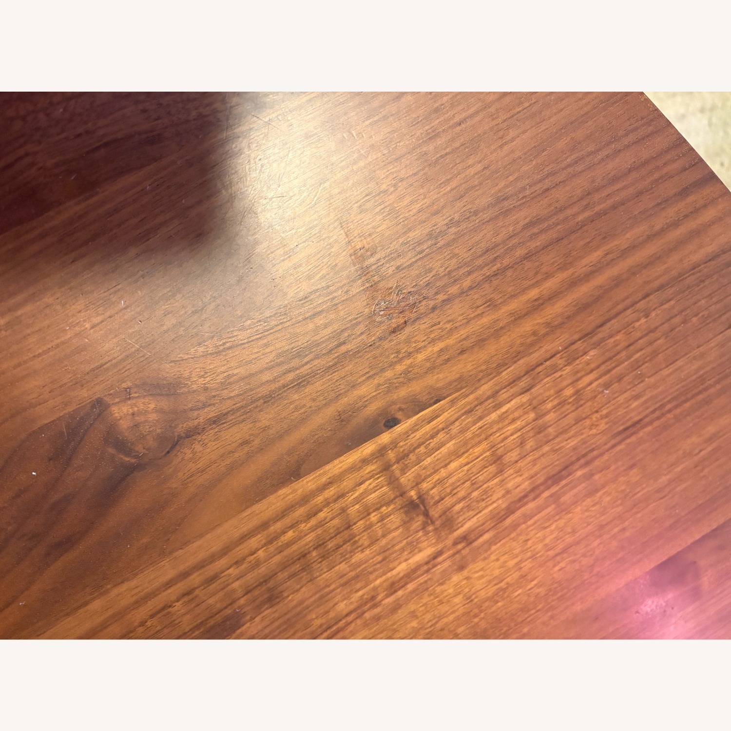 Article Amoeba Dark Brown Wood Coffee Table - image-9