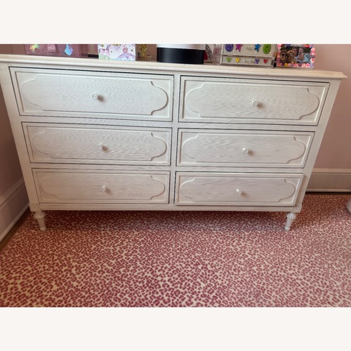 Used Restoration Hardware White Wood Dresser for sale on AptDeco