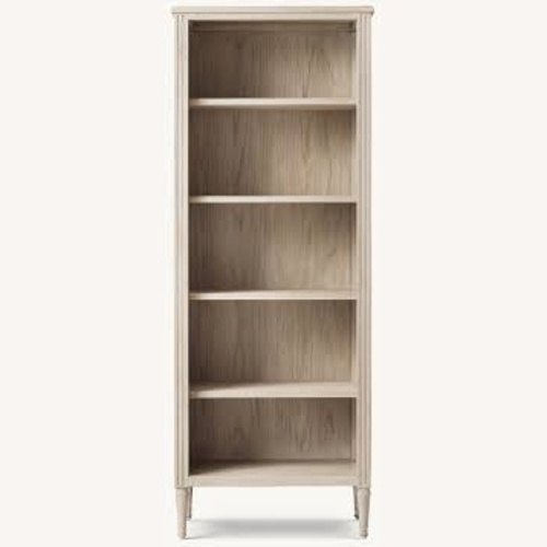 Used Restoration Hardware White Wood Bookcase for sale on AptDeco