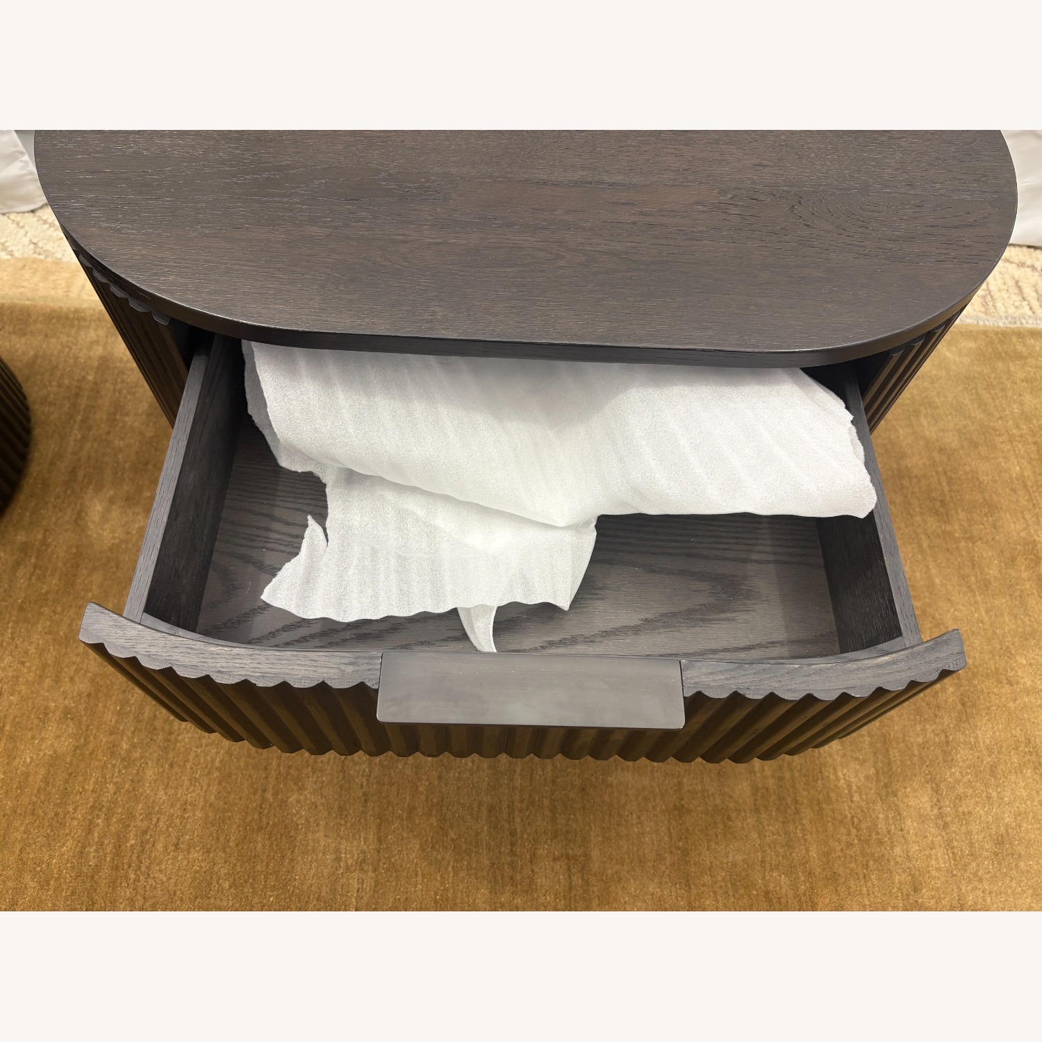 Restoration Hardware Byron Open Nightstands – Set of 2 (32”) - image-8