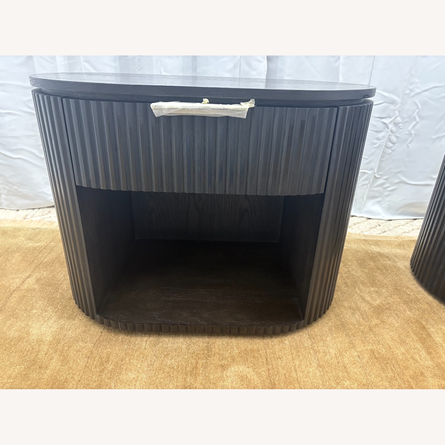 Restoration Hardware Byron Open Nightstands – Set of 2 (32”) - image-13