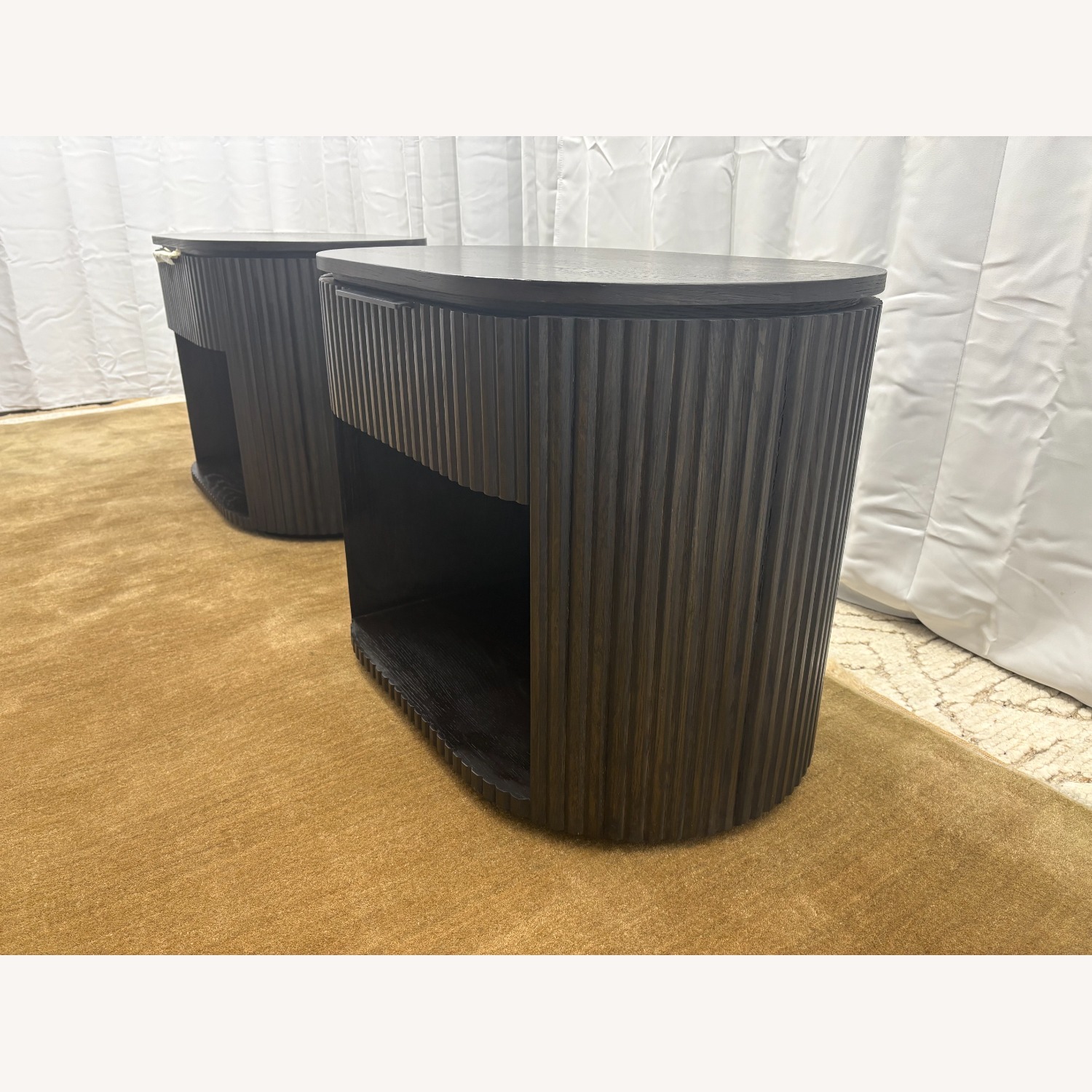 Restoration Hardware Byron Open Nightstands – Set of 2 (32”) - image-21