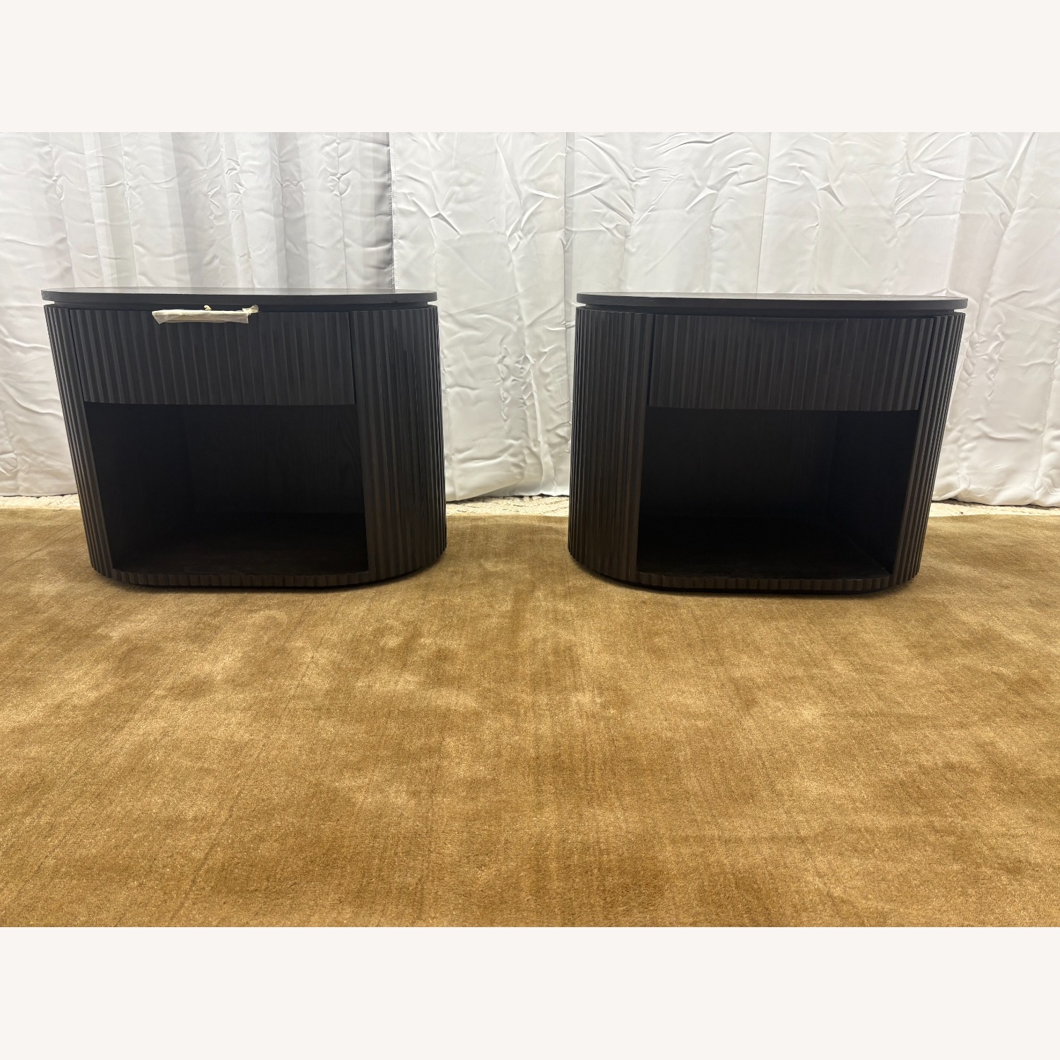 Restoration Hardware Byron Open Nightstands – Set of 2 (32”) - image-22