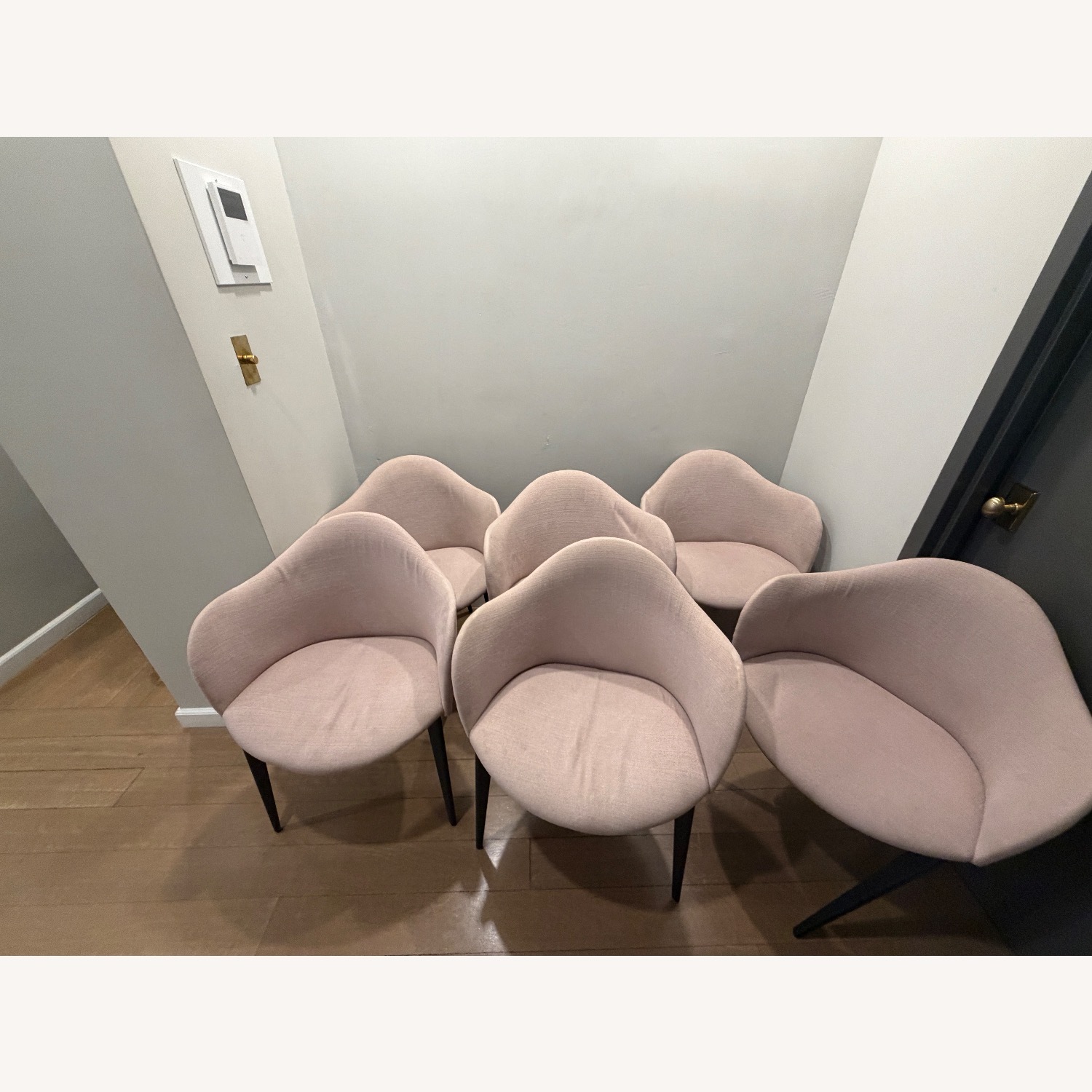 Nuevo Living Pink Dining Chairs - image-5