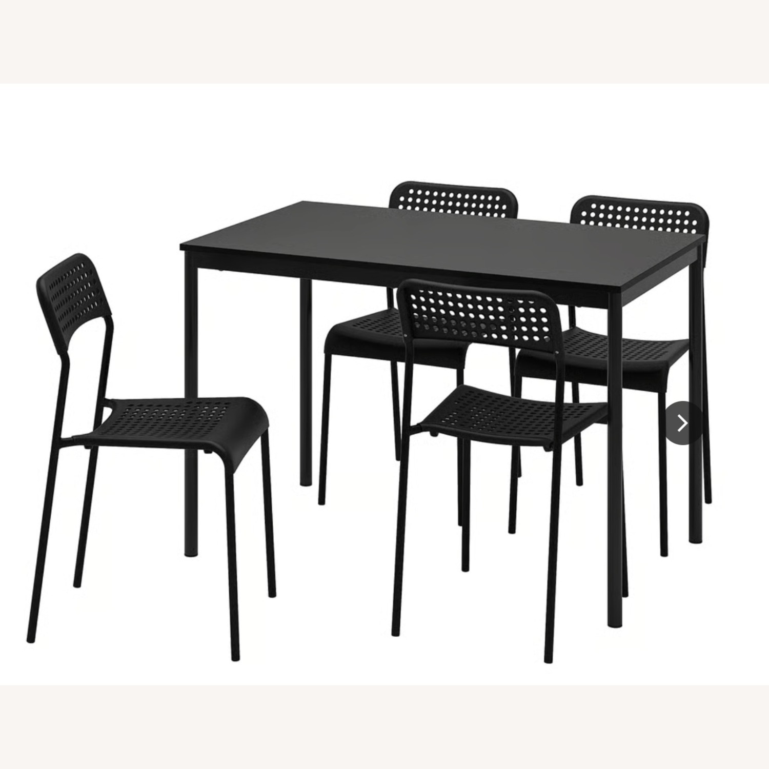 IKEA Sandsberg Dark Brown Wood Dining Table - image-2