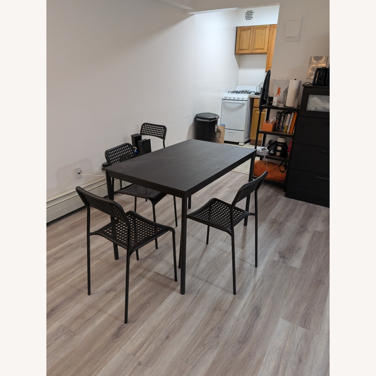 IKEA Sandsberg Dark Brown Wood Dining Table - image-1
