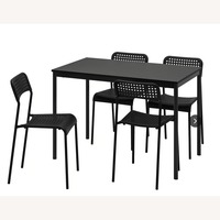 IKEA Sandsberg Dark Brown Wood Dining Table